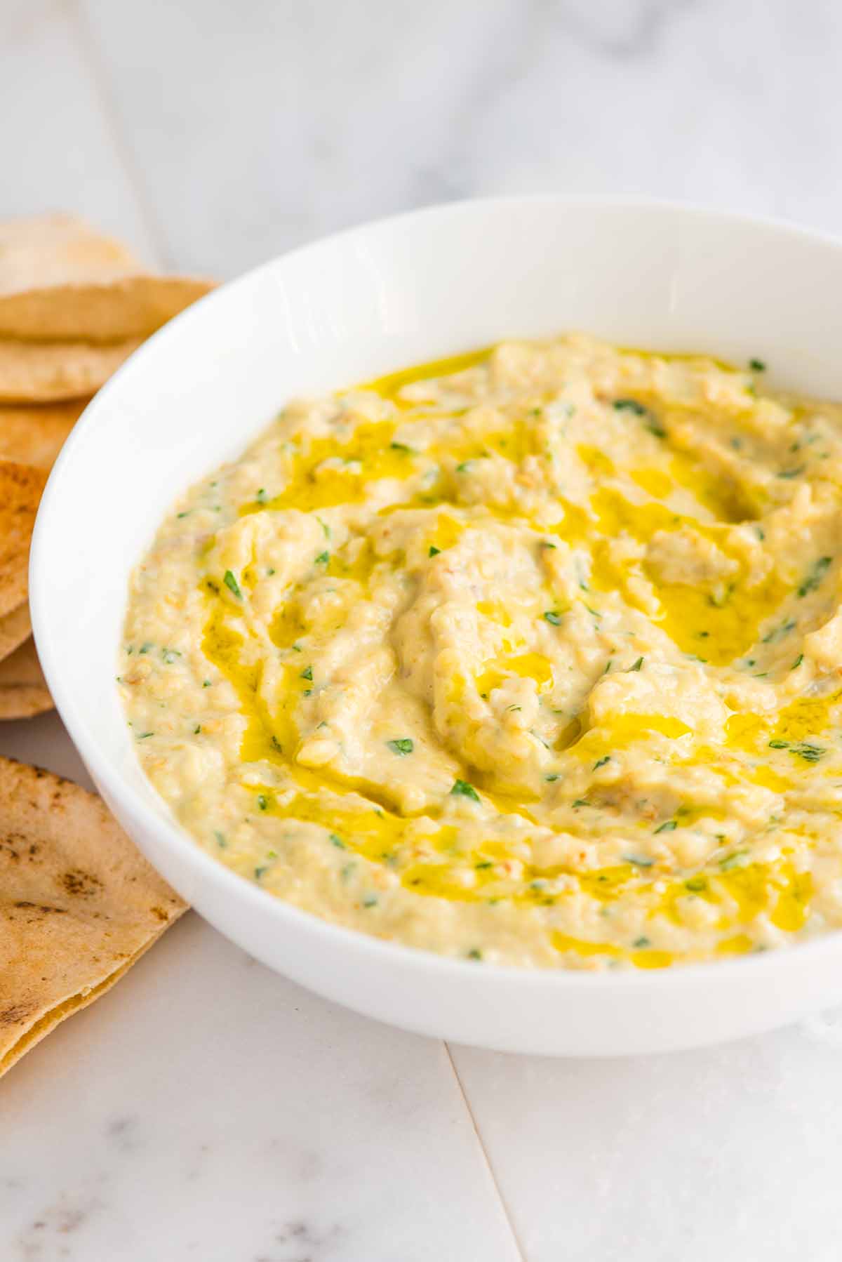 Baba Ganoush (Roasted Eggplant Dip)