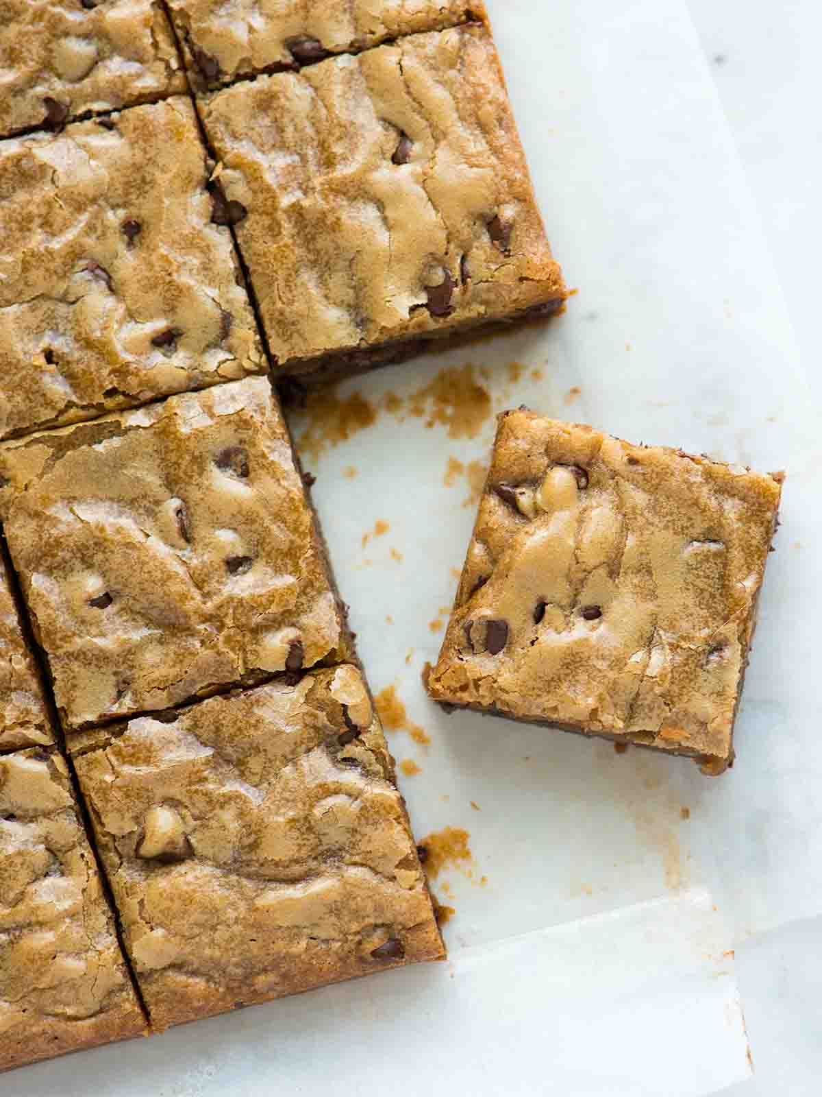 Homemade Blondies