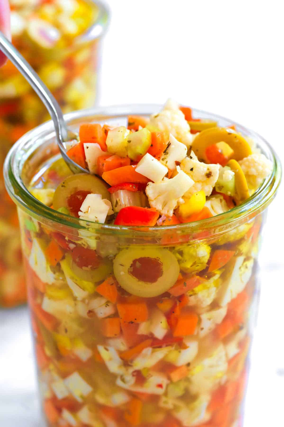 Homemade Giardiniera