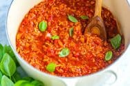 Homemade Spaghetti Sauce