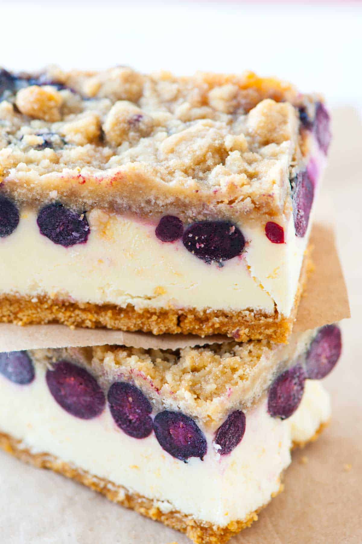 How to Make the Best Blueberry Lemon Cheesecake Bars Easy Blueberry Cheesecake Bars