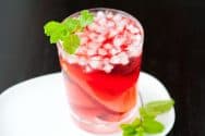 Cranberry Pear Vodka Cocktail