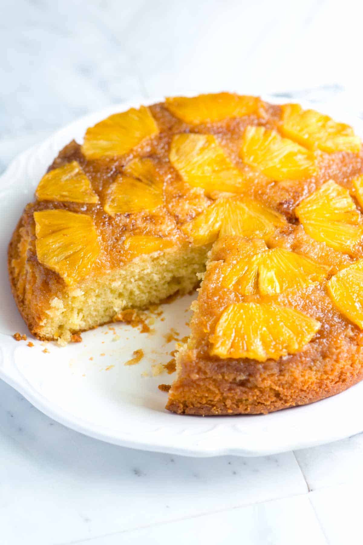 Use Fresh Pineapple for the Best Upside Down Pineapple Cake Pineapple Upside Down Cake