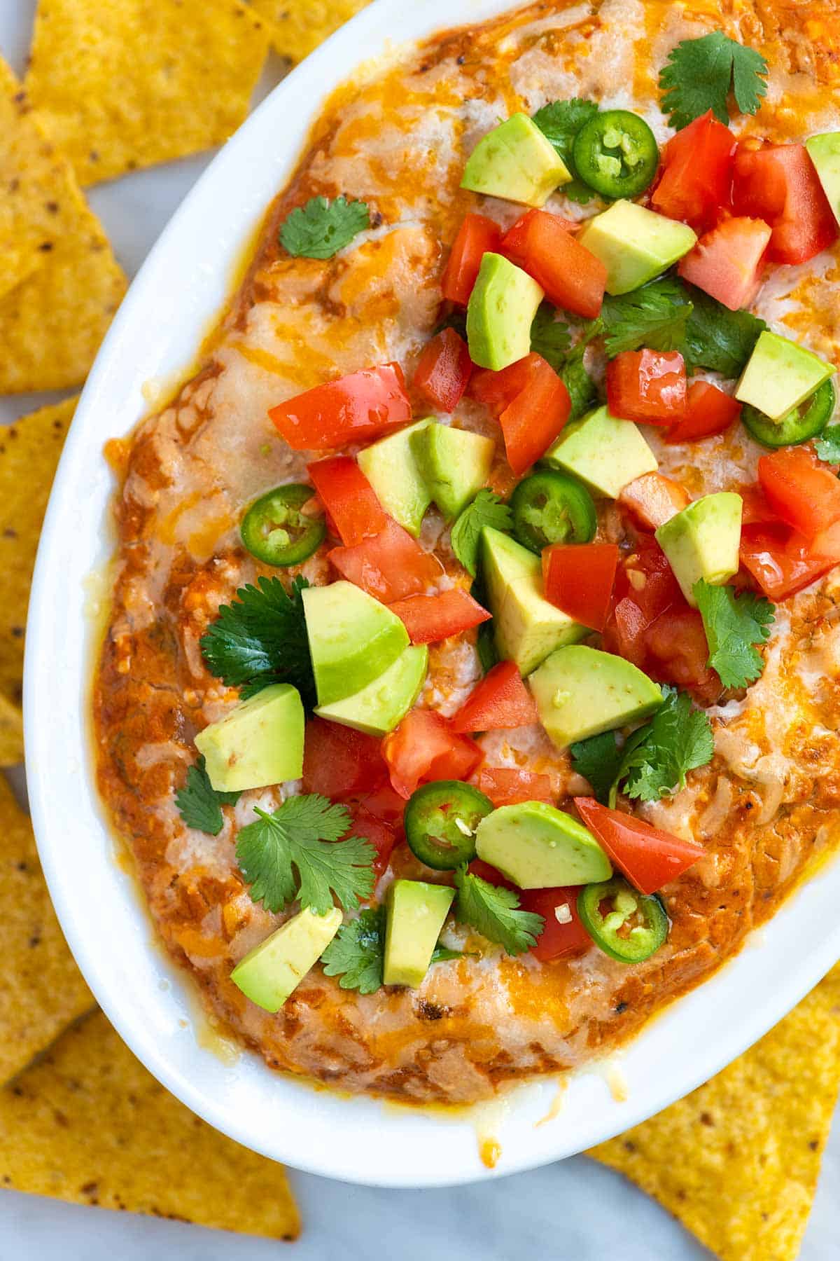 Cheesy Bean Dip