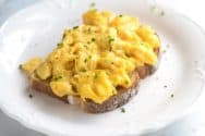 Perfect Creamy Scrambled Eggs
