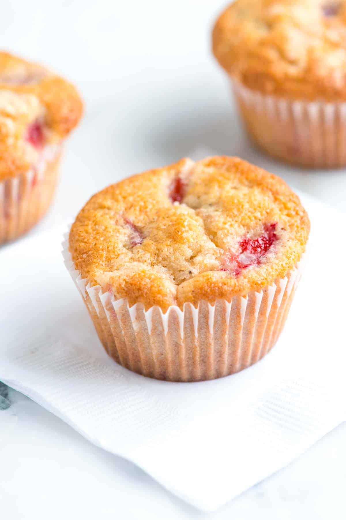 How to Make Perfect Strawberry Muffins Fresh Strawberry Muffins
