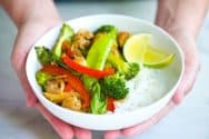 Ginger Chicken Stir Fry
